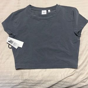 Grey TNA Crop Top